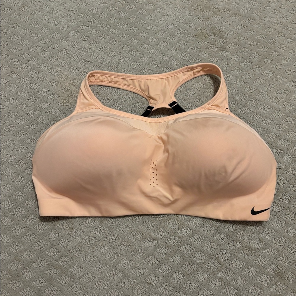 Nike Women's Light Peach Sports Bra